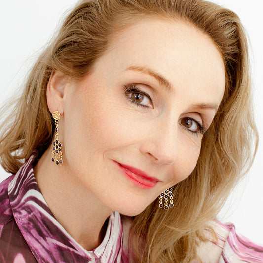 Iolith Ornament Ohrhänger