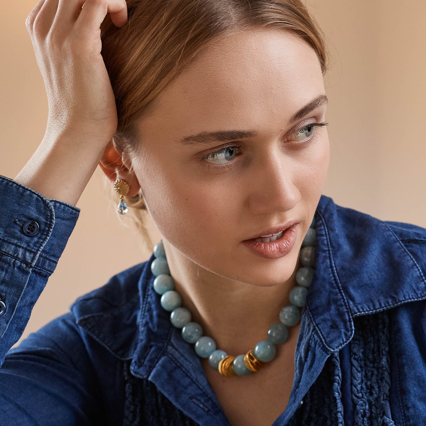 Aquamarin Collier