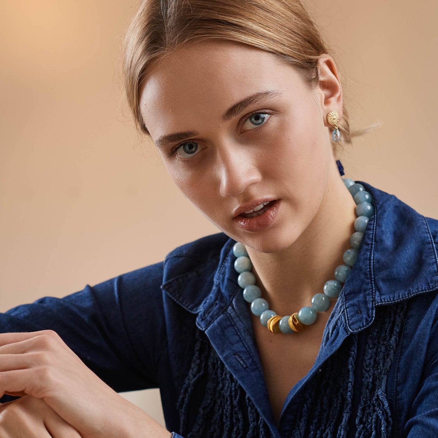 Aquamarin Collier