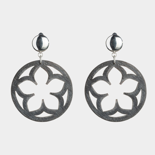 Grau Büffelhorn Ornament Clips